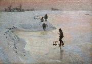 Emile Claus, Skaters